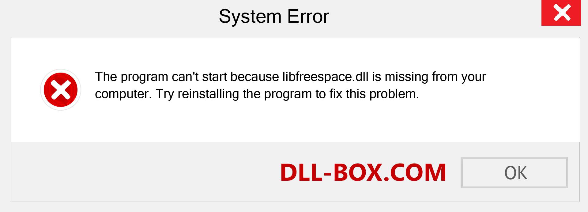  libfreespace.dll file is missing?. Download for Windows 7, 8, 10 - Fix  libfreespace dll Missing Error on Windows, photos, images